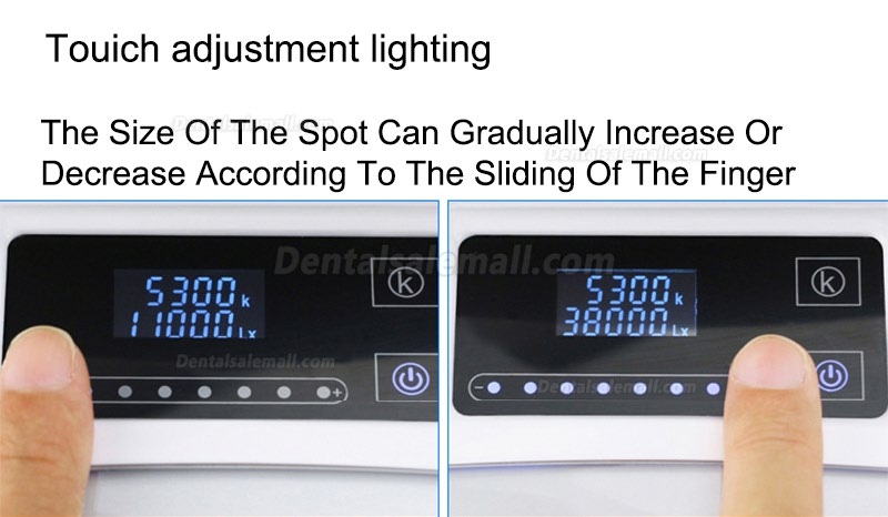 26W Dental LED Oral Light Induction Lamp 8pcs LED For Dental Unit Chair